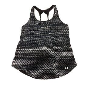 Women's Under Armour Heat Gear  Athletic Tank Black Small